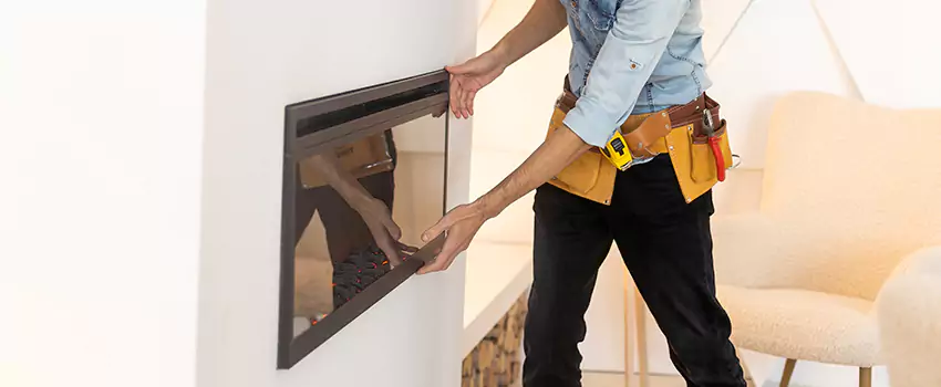 Metal Fireplace Installation in Grants Pass, Oregon