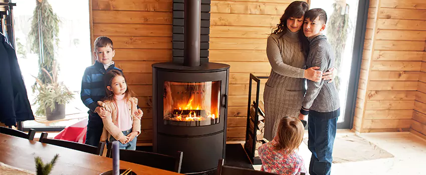 Morso Cast Iron Fireplace Insert Installation in Grants Pass, Oregon