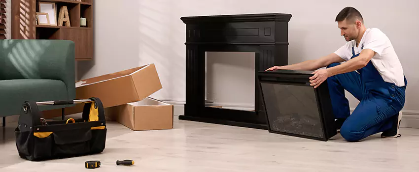Old Rusted Metal Fireplace Repair And Replacement in Grants Pass, OR